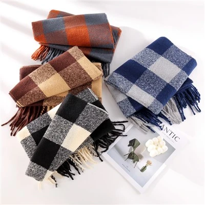 Classic Plaid Yarn-dye Scarf