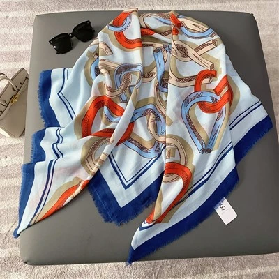 Printed Square Hijab