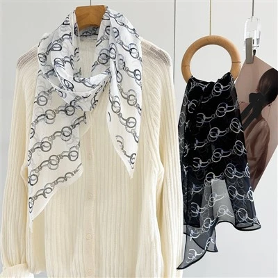 Silk Twilly For Bags