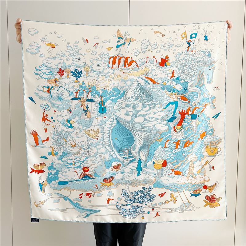 Square Silk Hijab
